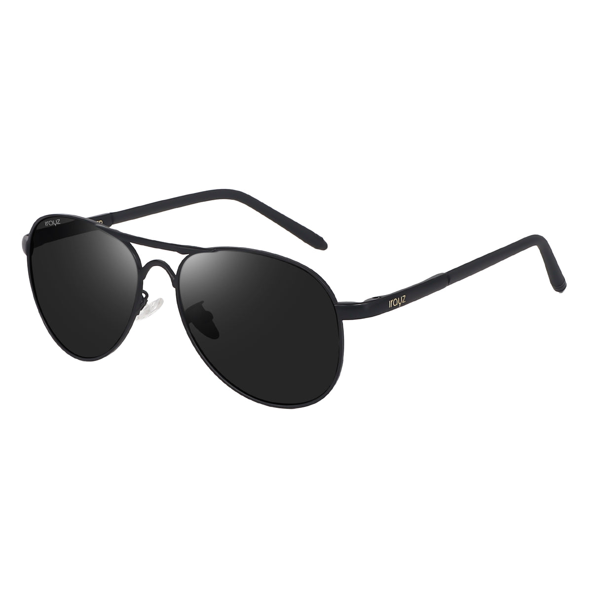 Irayz Polarized Aviator Sunglasses for Men | Classic Metal Frame Fashion Eyewear