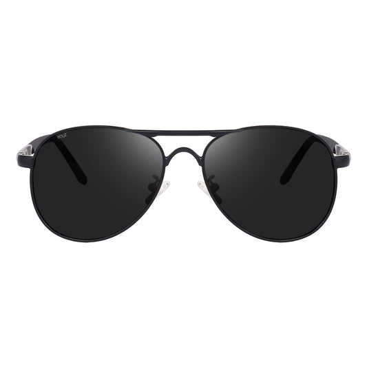 Irayz Polarized Aviator Sunglasses for Men | Classic Metal Frame Fashion Eyewear