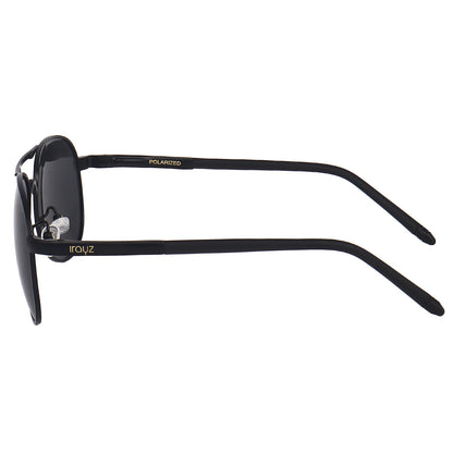 Irayz Polarized Aviator Sunglasses for Men | Classic Metal Frame Fashion Eyewear
