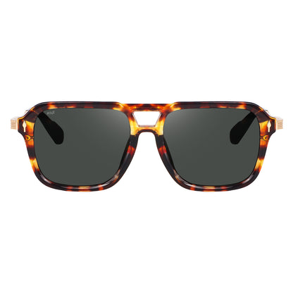 Irayz Premium Rectangular Sunglasses for Men | Stylish Full Frame Fashion Eyewear
