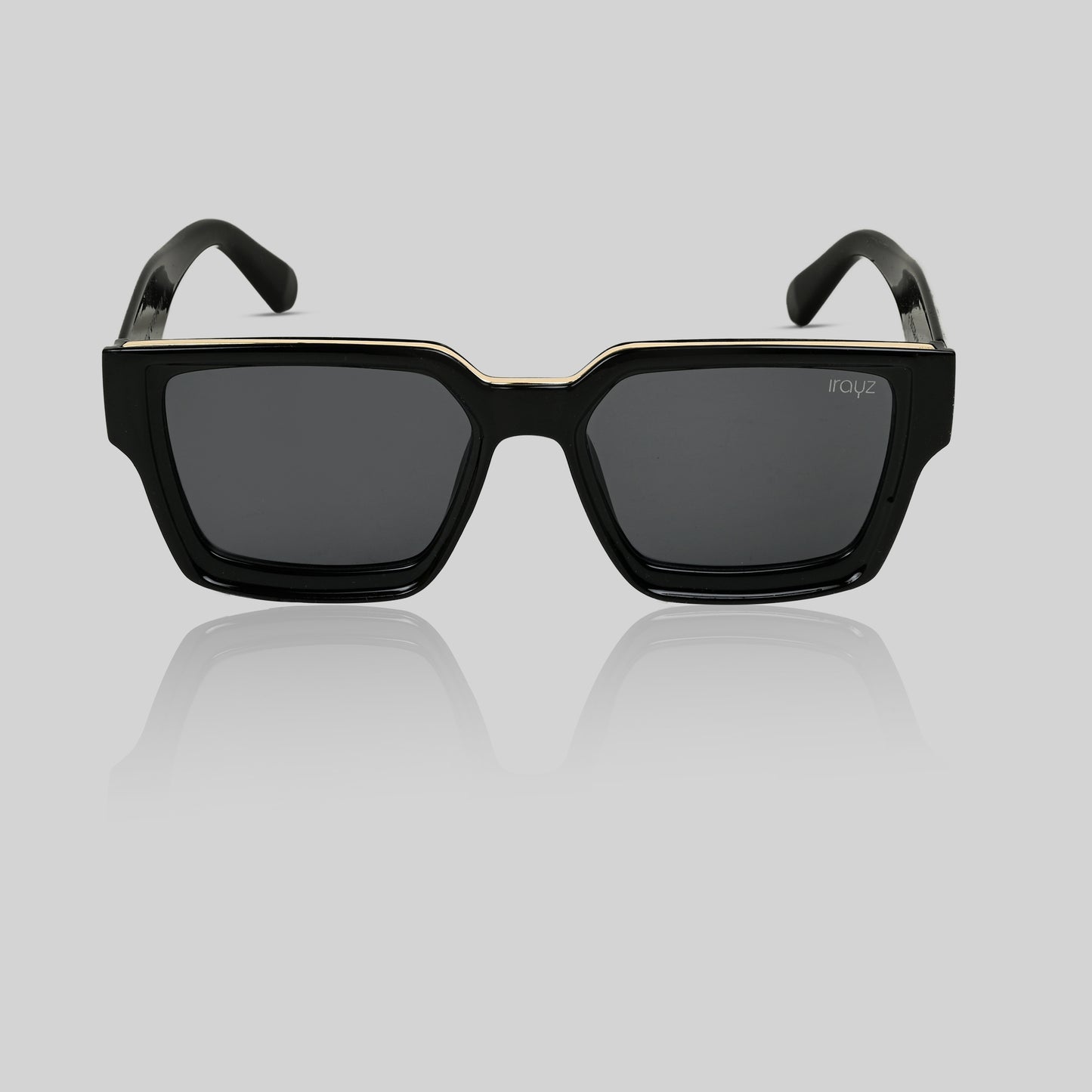 Irayz Luxury Premium Square Sunglasses for Men | Sophisticated Full Frame Fashion Eyewear