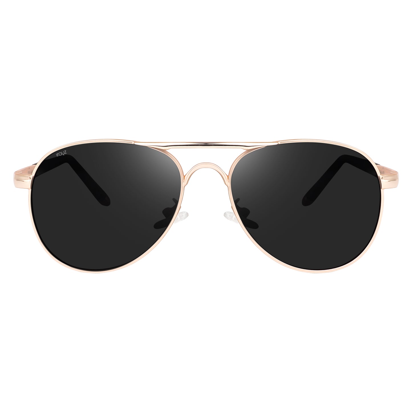 Irayz Polarized Aviator Sunglasses for Men | Classic Metal Frame Fashion Eyewear
