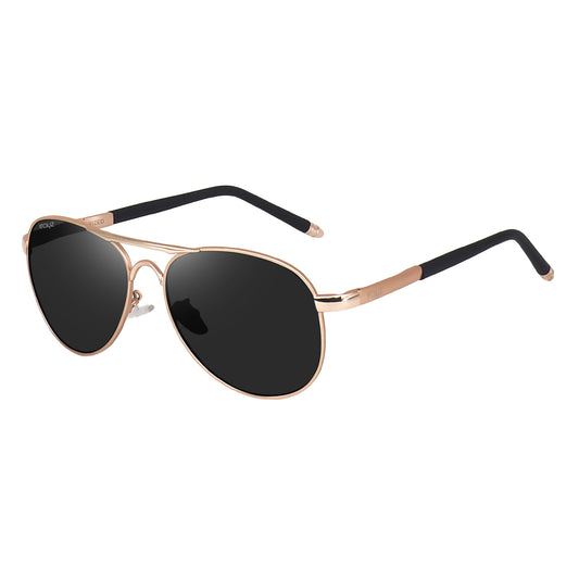 Irayz Polarized Aviator Sunglasses for Men | Classic Metal Frame Fashion Eyewear
