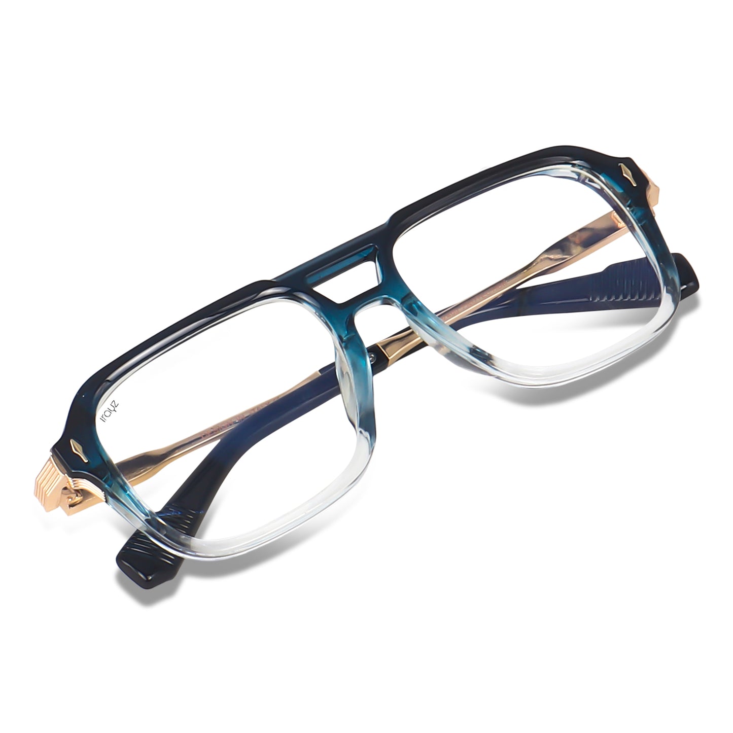 Irayz Premium Rectangular Sunglasses for Men | Stylish Full Frame Fashion Eyewear
