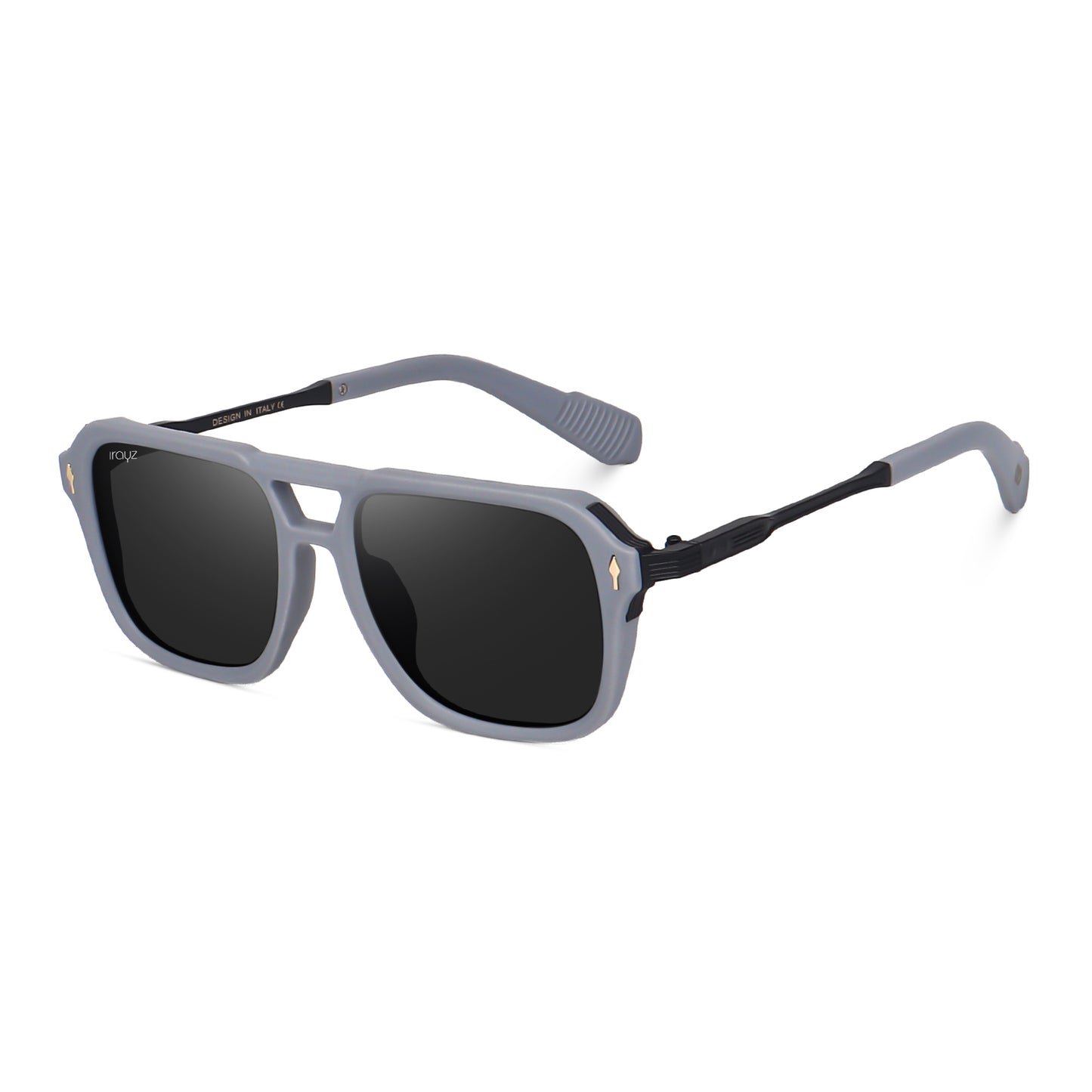 Irayz Premium Rectangular Sunglasses for Men | Stylish Full Frame Fashion Eyewear