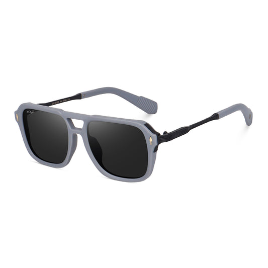 Irayz Premium Rectangular Sunglasses for Men | Stylish Full Frame Fashion Eyewear