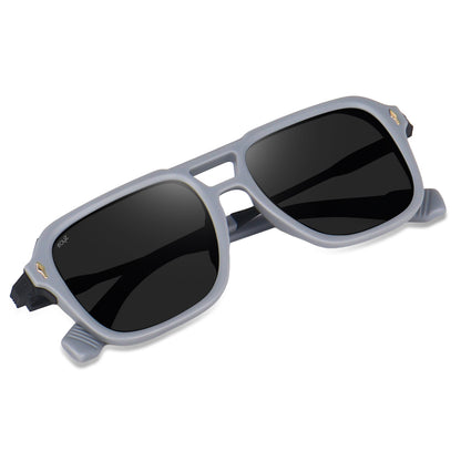 Irayz Premium Rectangular Sunglasses for Men | Stylish Full Frame Fashion Eyewear