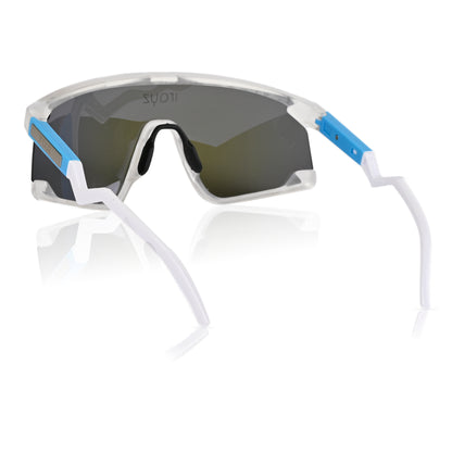 Irayz Polarized Shield Sunglasses for Men | Wraparound Sports Eyewear