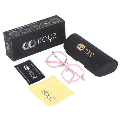 Irayz Premium Rectangular Sunglasses for Men | Stylish Full Frame Fashion Eyewear