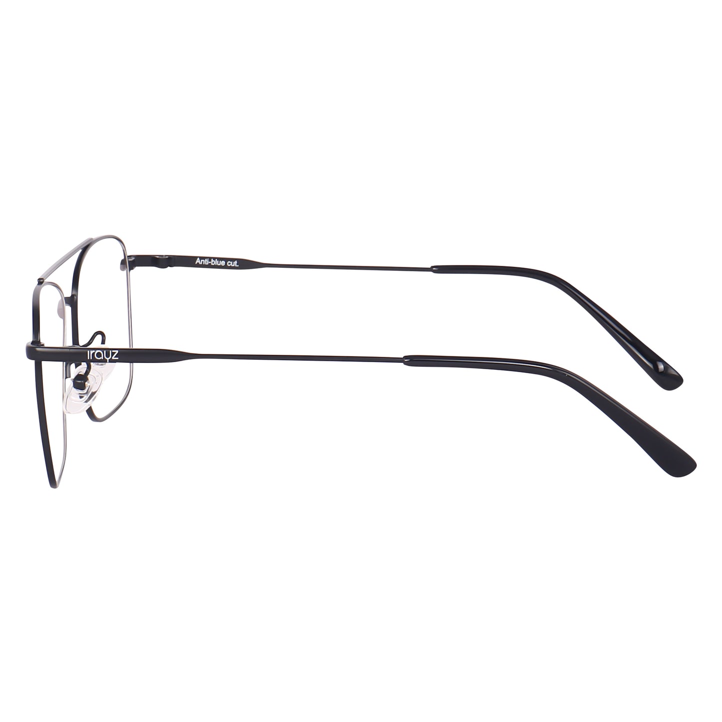 Irayz Premium Square Eyeglasses for Men | Stylish Full Rim Metal Frame