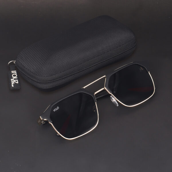 Irayz® Square Geometric Sunglasses for Men | Premium UV Protection Eyewear