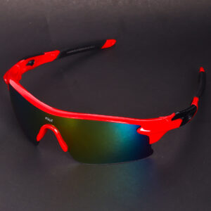 Irayz® Red Sports Sunglasses for Men & Women | UV400 Protection Outdoor Cycling, Running & Driving Eyewear