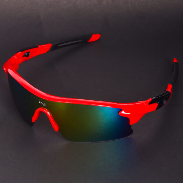 Irayz® Red Sports Sunglasses for Men & Women | UV400 Protection Outdoor Cycling, Running & Driving Eyewear