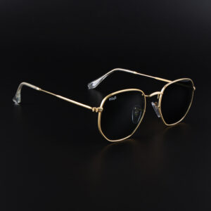 Irayz Hexagon Frame Sunglasses for Men & Women | Stylish UV Protection Eyewear