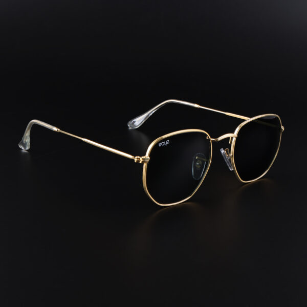Irayz Hexagon Frame Sunglasses for Men & Women | Stylish UV Protection Eyewear
