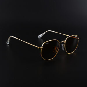 Irayz Hexagon Frame Sunglasses for Men & Women | Stylish UV Protection Eyewear