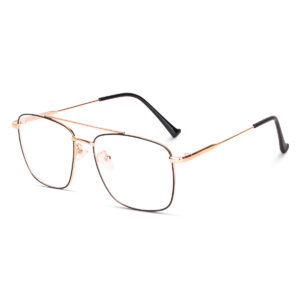 Irayz Square Frame Eyeglasses for Men & Women | Lightweight Metal Optical Frame