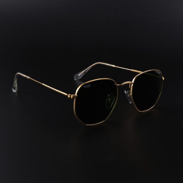 Irayz Hexagon Frame Sunglasses for Men & Women | Stylish UV Protection Eyewear