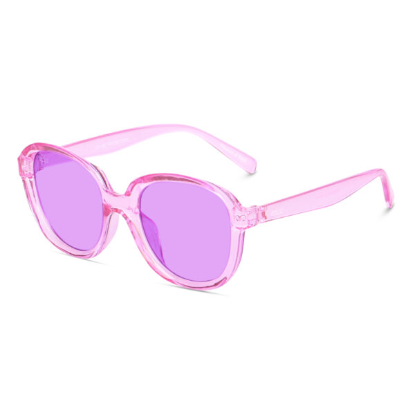 Irayz Kids Transparent Purple Sunglasses | UV Protected Lightweight Eyewear