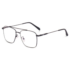 Irayz Square Frame Eyeglasses for Men & Women | Lightweight Metal Optical Frame