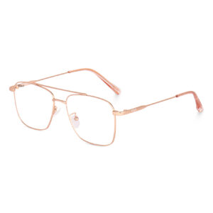 Irayz Square Frame Eyeglasses for Men & Women | Lightweight Metal Optical Frame