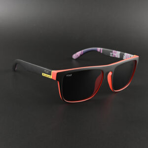 Irayz Polarized Red Black Mercury Sunglasses for Men & Women | UV Protected Stylish Eyewear