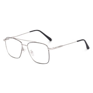 Irayz Square Frame Eyeglasses for Men & Women | Lightweight Metal Optical Frame