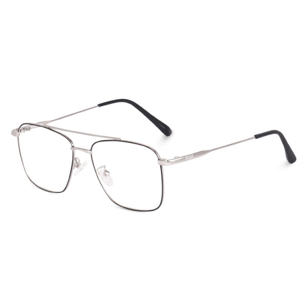 Irayz Square Frame Eyeglasses for Men & Women | Lightweight Metal Optical Frame