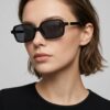 Irayz Classic Square sunglasses Unisex - Black