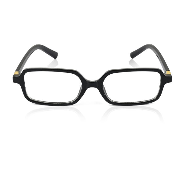 BLK-CLR (1) Irayz Classic Square sunglasses Unisex - Black Clear