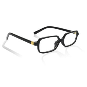 BLK-CLR (2) Irayz Classic Square sunglasses Unisex - Black Clear