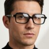 BLK-CLR Irayz Classic Square sunglasses Unisex - Black Clear