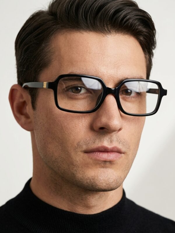 BLK-CLR Irayz Classic Square sunglasses Unisex - Black Clear
