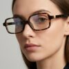 Irayz Classic Square sunglasses Unisex - Brown Clear