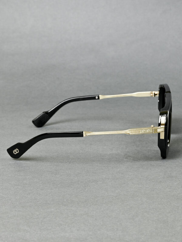 Irayz Square Polarized Premium Sunglasses - Gold Black