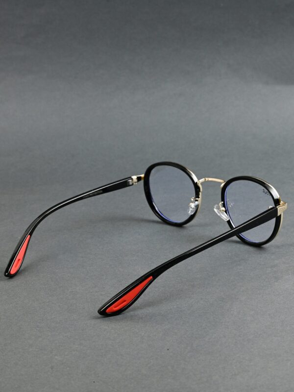 GLD-CLR(15) Irayz Classic Round Sunglasses - Gold Clear