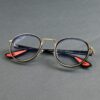 GLD-CLR(17) Irayz Classic Round Sunglasses - Gold Clear