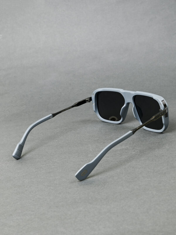 GRY-BLK (3) Irayz Square Polarized Premium Sunglasses - Grey Black