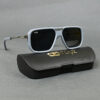 GRY-BLK (6) Irayz Square Polarized Premium Sunglasses - Grey Black