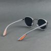 Irayz Classic Round Sunglasses - Grey Black