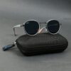 Irayz Classic Round Sunglasses - Grey Black