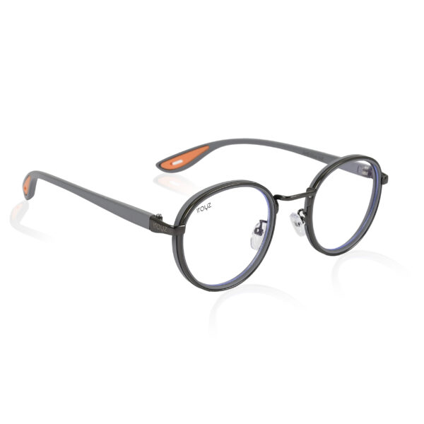 GRY-CLR Irayz Classic Round Sunglasses - Grey Clear