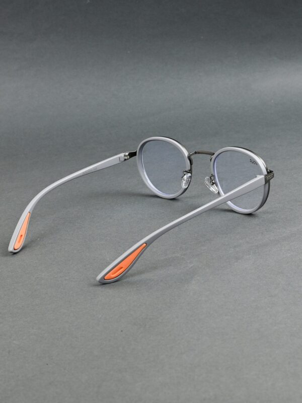 GRY-CLR(45) Irayz Classic Round Sunglasses - Grey Clear