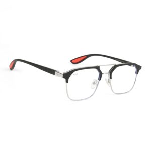 Irayz Blue Light Blocking Computer Glasses for Men & Women - Silver Clear
