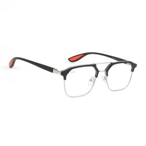 Irayz Blue Light Blocking Computer Glasses for Men & Women - Silver Clear