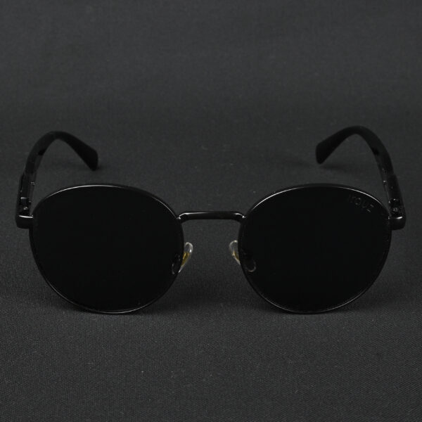 IRAYZ Round Metal Sunglasses – Classic Black