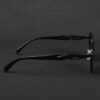 IRAYZ Round Metal Sunglasses – Classic Black