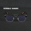 clear gold black (14) Irayz Blue Light Blocking Computer Glasses for Men & Women - Gold Clear