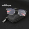 clear gold black (17) Irayz Blue Light Blocking Computer Glasses for Men & Women - Gold Clear