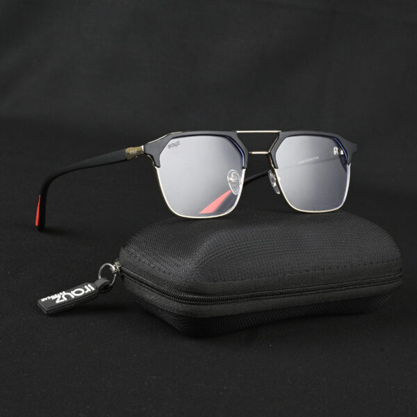 clear gold black (18) Irayz Blue Light Blocking Computer Glasses for Men & Women - Gold Clear